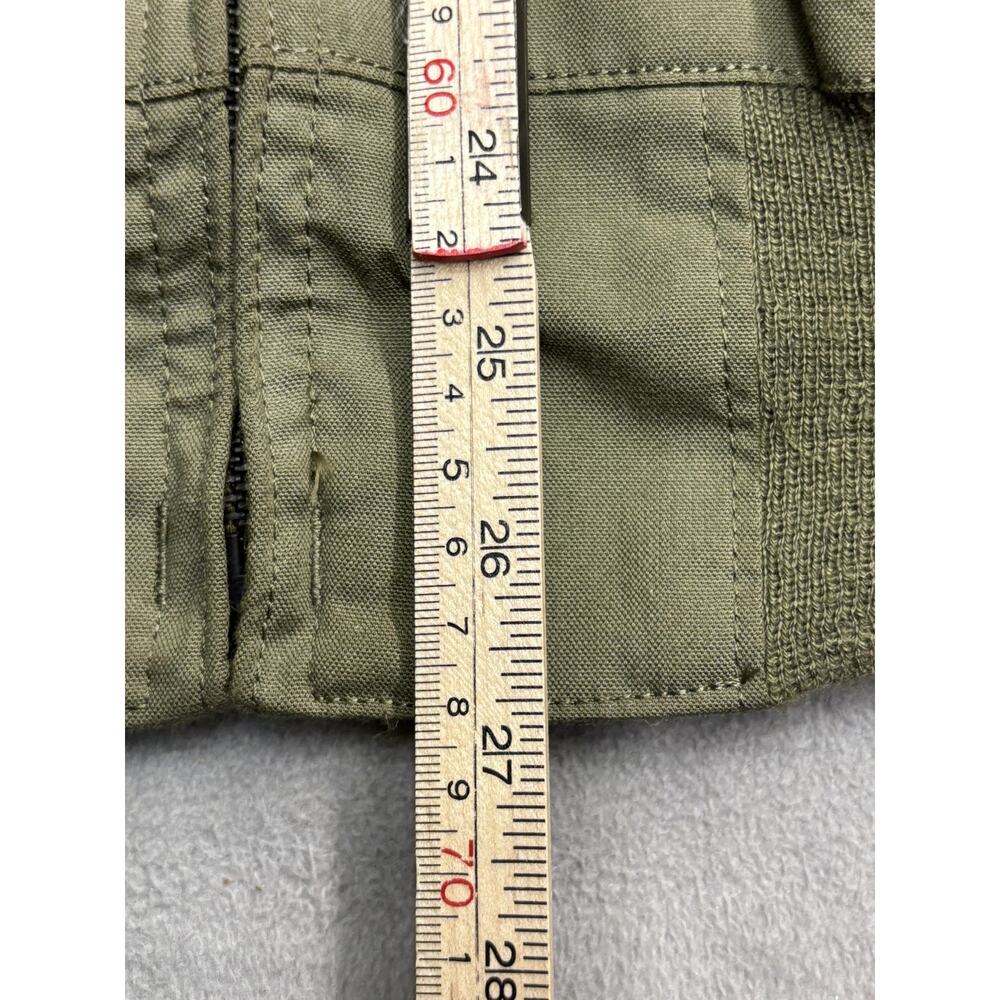 Vintage US Military Flyer's Jacket Mens Large Long Special Forces Nylon 80s - Picture 4 of 6